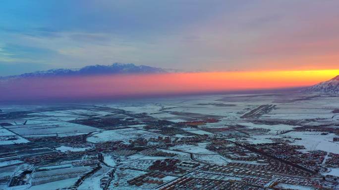 GC-雪山日出 云海