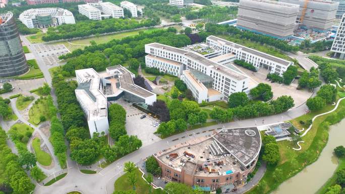 上海市闵行区华东师范大学闵行校区校园风景