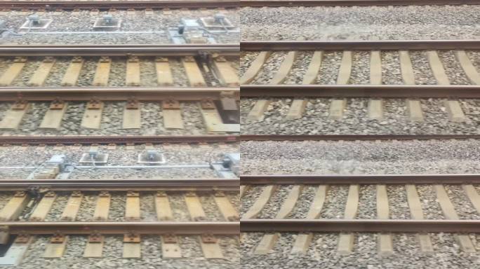 城市交通火车铁路旅途旅行轨道行驶飞奔速度