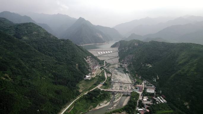 秦岭老爷岭关山牧场高原草甸黑河水库水山口