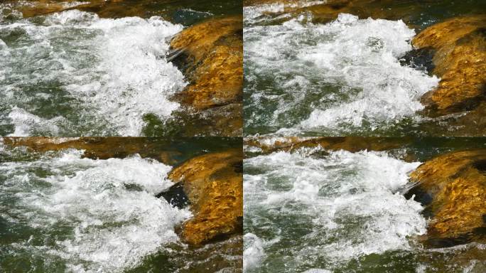 水小溪小河溪流流水水花浪花