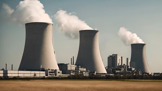 【原创4K】核电站工厂环境污染