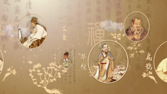 中医文化历史发展顺序模版