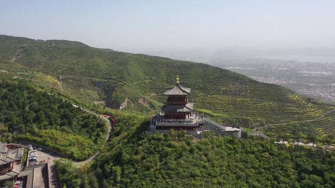 太原太山风光航拍