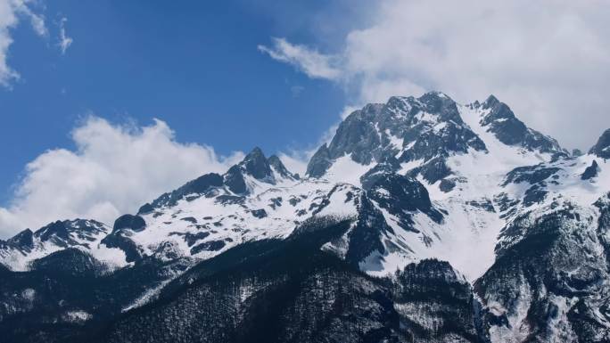 【原创4K】云南 雪山 雪山航拍