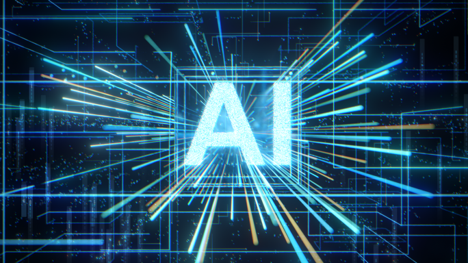 AI人工智能 数据计算传输 4K画面