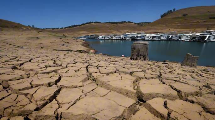 【集合】干旱的大地干裂土地龟裂缺水