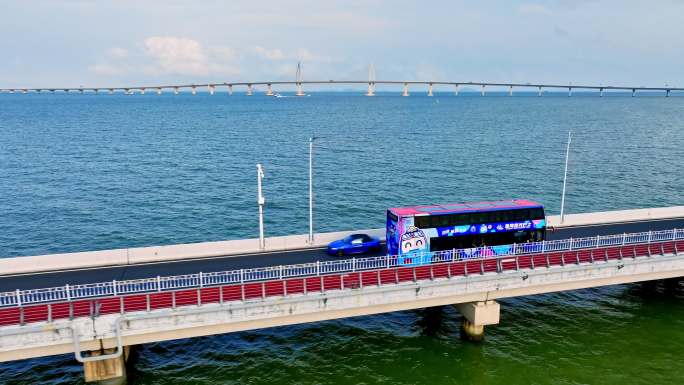 珠海观光巴士/拱北湾/港珠澳大桥