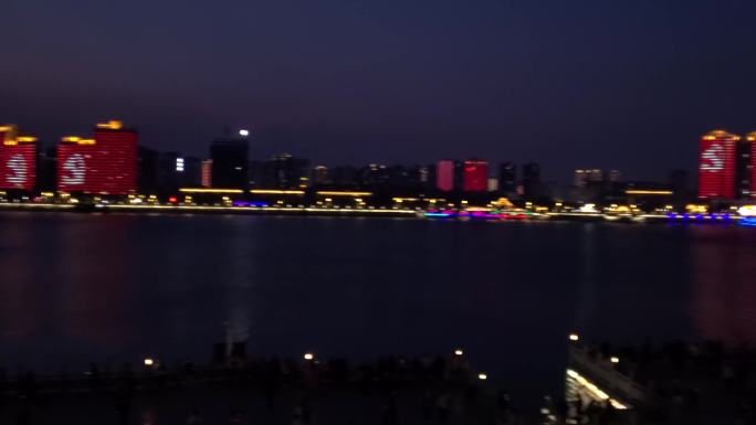 襄阳汉江夜景