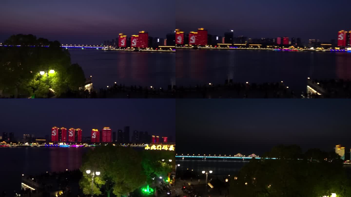 襄阳汉江夜景