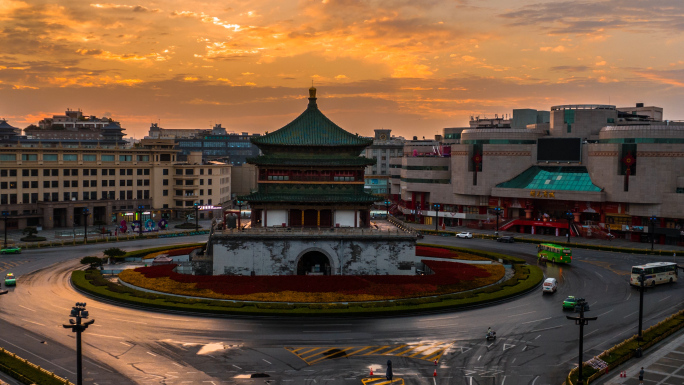 西安城市延时