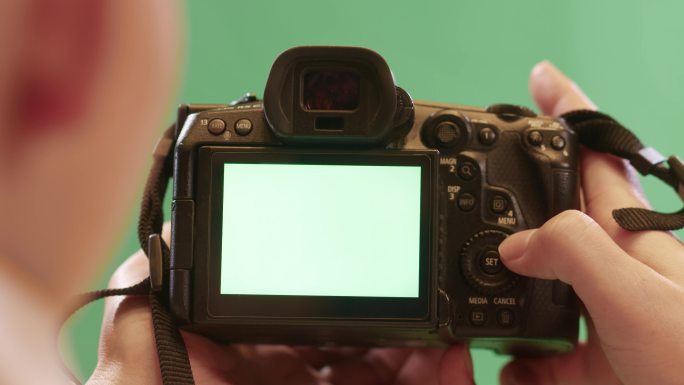 DX471摄像师绿背抠图相机扣像抠图