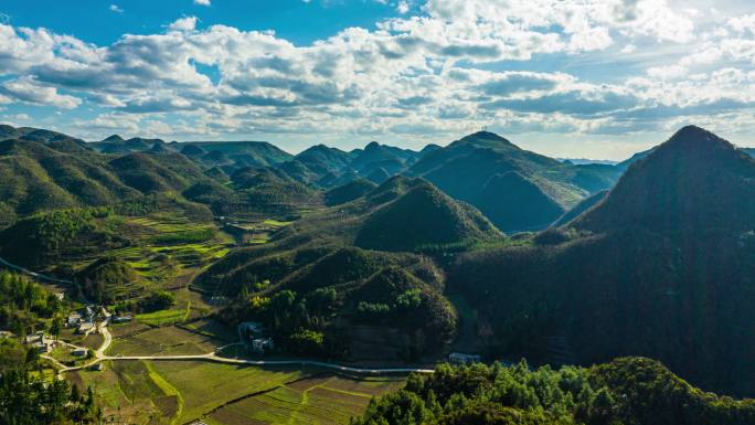 贵州山峰延时