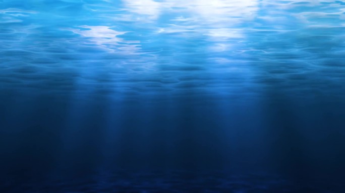 4K深蓝海底背景视频素材