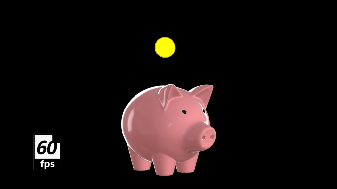 小猪存钱罐储蓄儿童财务理财教育金融素养