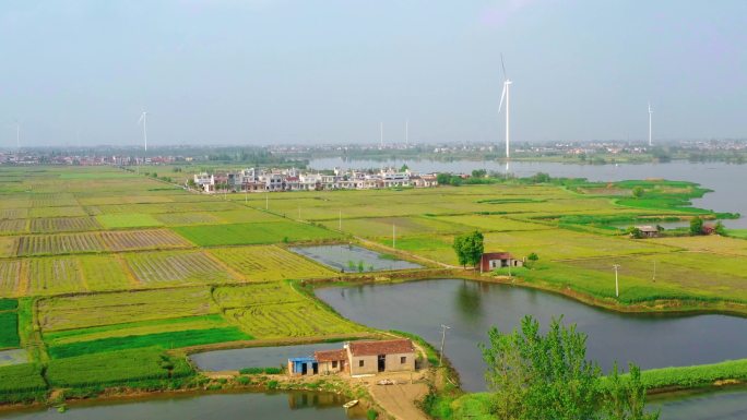 平原湿地风力发电