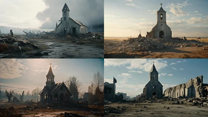 古老遗迹：废弃教堂的历史记忆