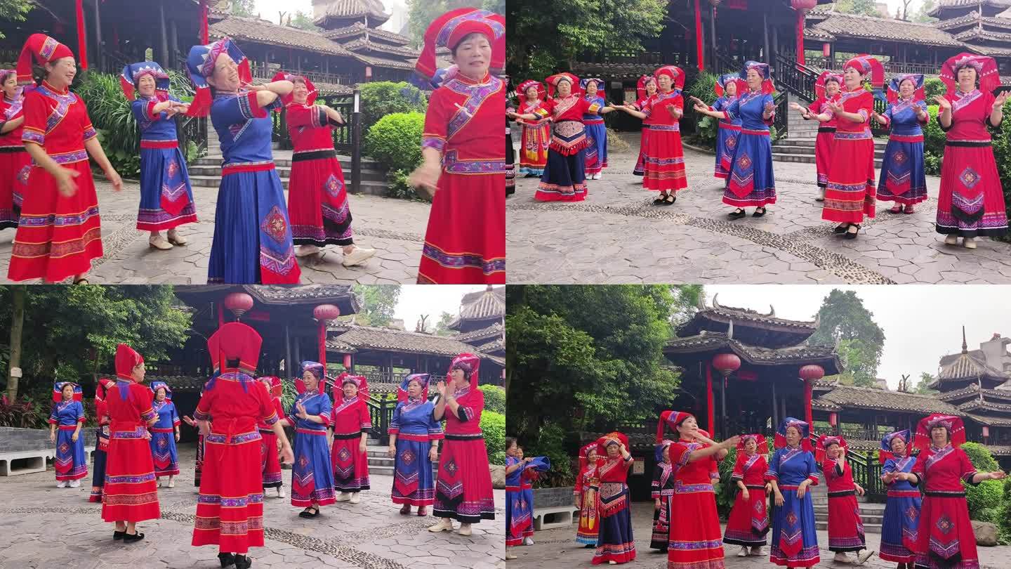 唱山歌传承人民族舞蹈土家铜族文化民族服饰