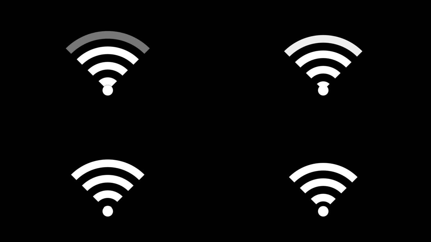 wifi信号图标素材
