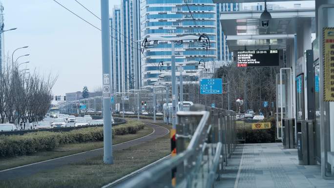 原创城市交通有轨电车