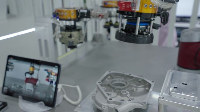 工业高科技机械自动化生产制造自动化机器人