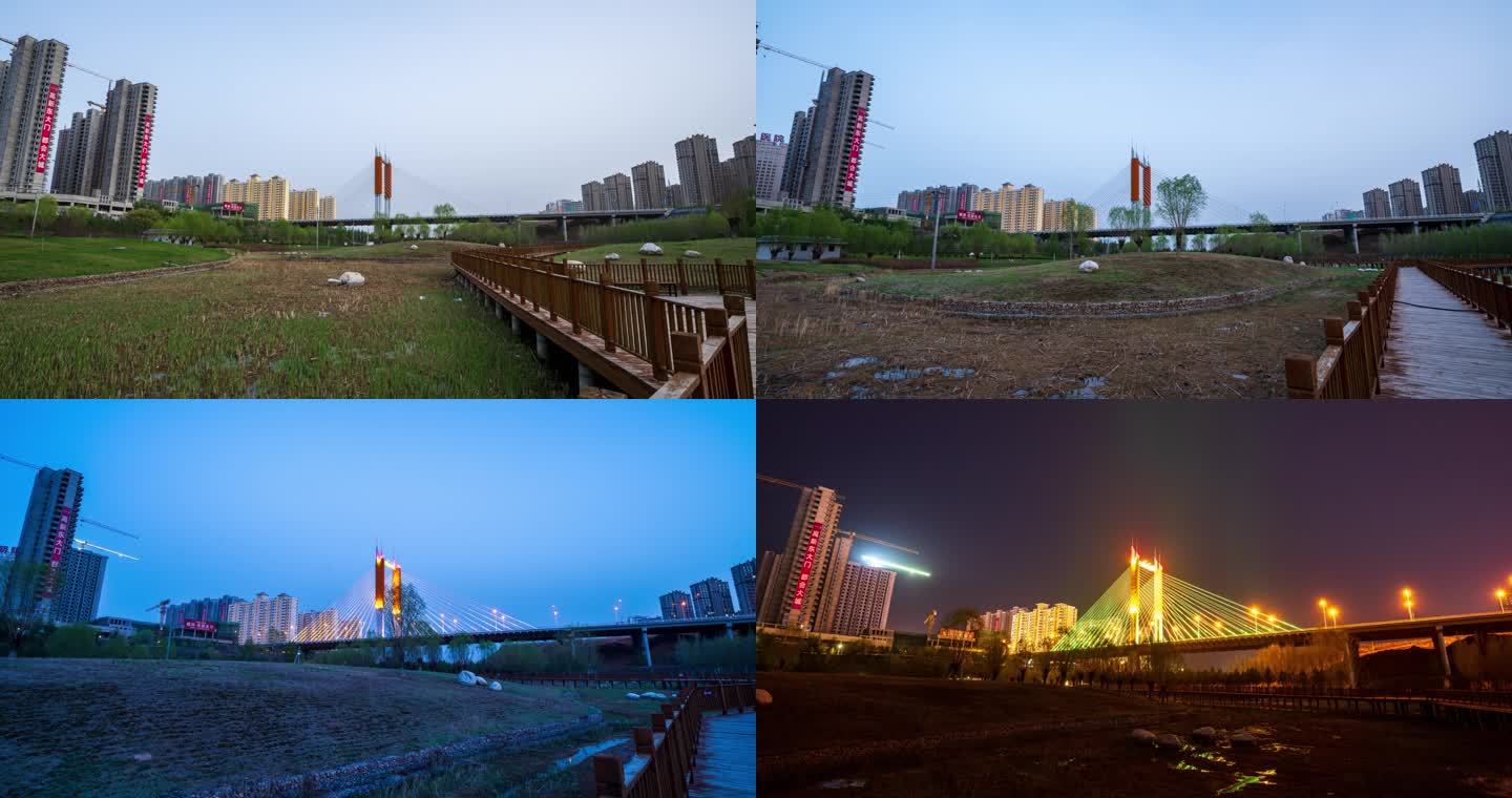陕西省榆林市榆阳区高新区朝阳桥大范围延时