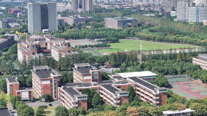 4K-log-航拍同济大学浙江学院