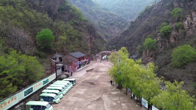 女娲始祖航拍银河峡风景区