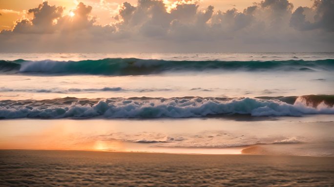 海洋海滩加勒比海沙滩