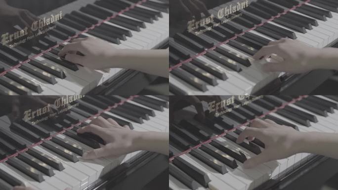 钢琴 演奏 灰度 高清 手指 3