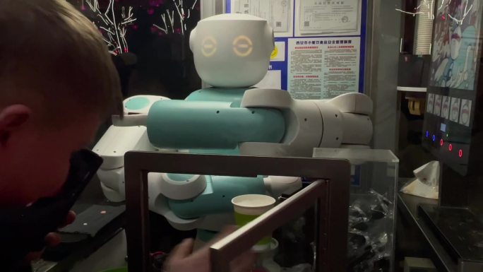 人工智能机器人自动售货店3