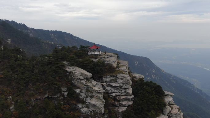 航拍江西庐山风景区