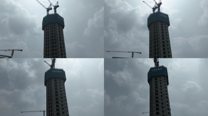 济南CBD 济南五指山 超高层 摩天大楼