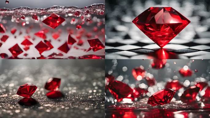 红色钻石宝石