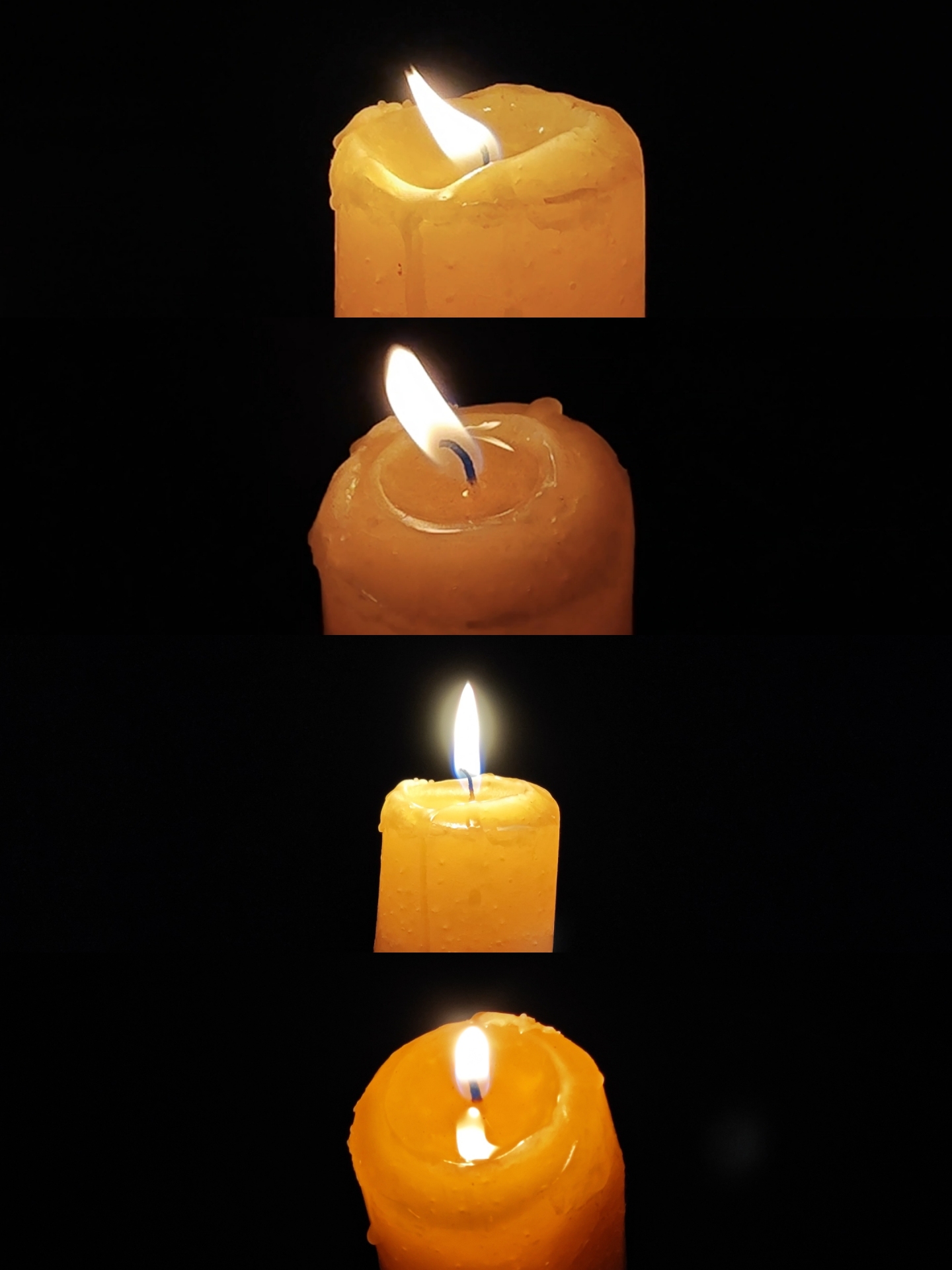 烛光烛火点蜡烛点火柴火光火焰