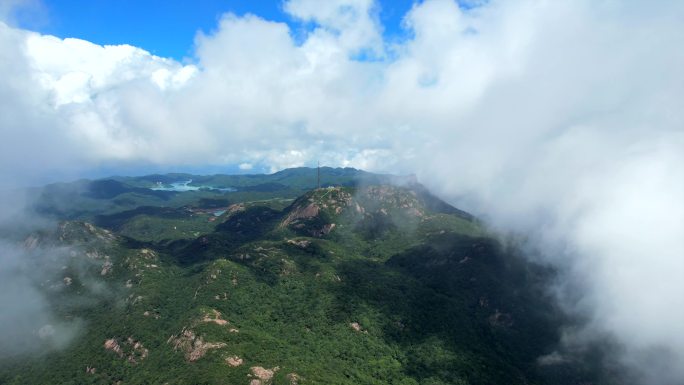 惠州博罗象头山云雾大景2