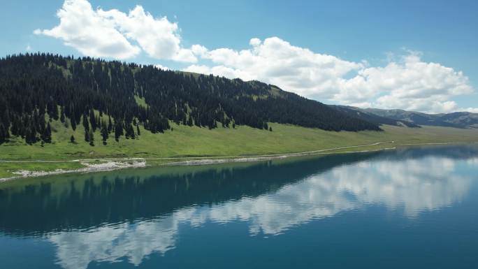 新疆赛里木湖素材