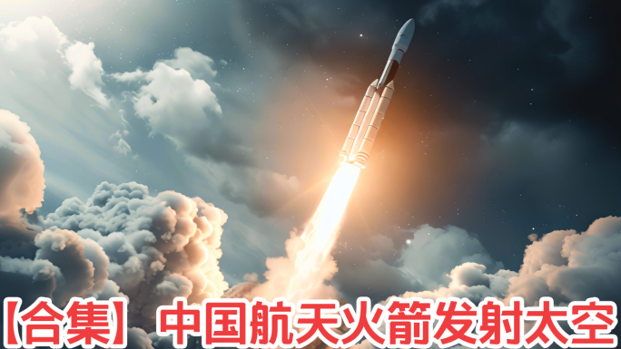 中国航天日火箭发射太空宇航员卫星宇宙
