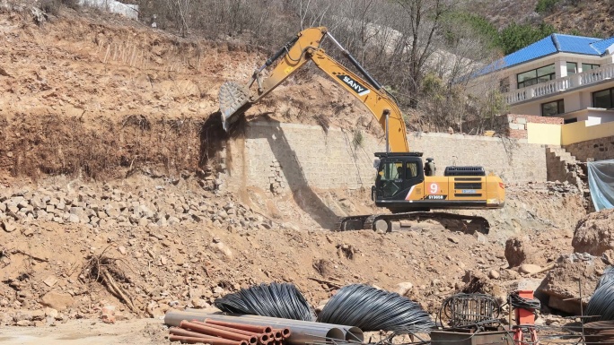 【合集】工地土建施工  建筑工地