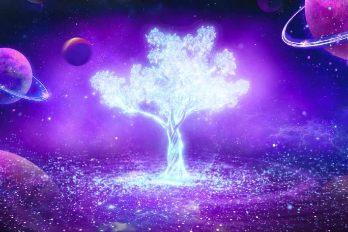 宇宙 粒子 科技 生长树