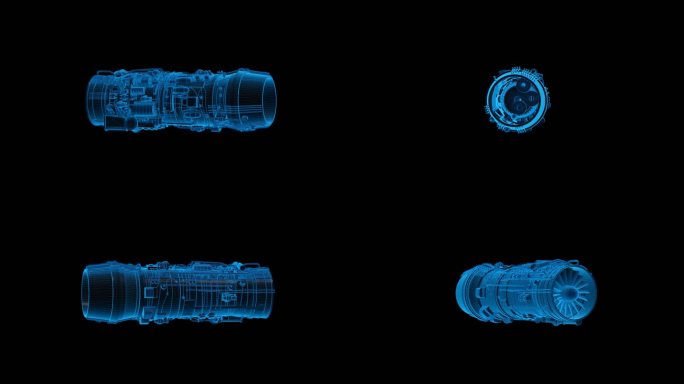 （内含AE工程）全息涡轮发动机