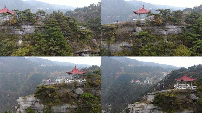 航拍江西庐山风景区