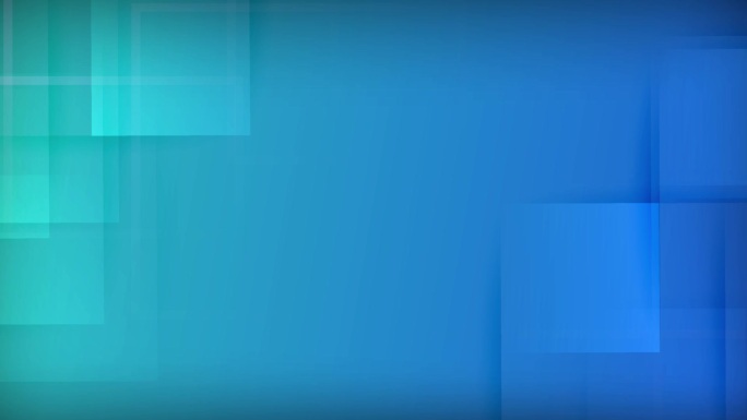 蓝绿渐变光效方块几何抽象背景