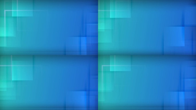 蓝绿渐变光效方块几何抽象背景