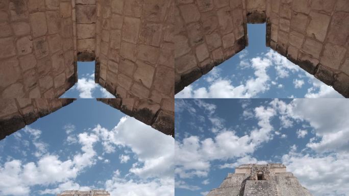 墨西哥奇琴伊察玛雅金字塔风景名胜地拍