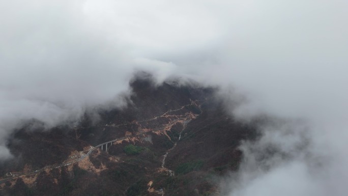 大别山南武当云雾