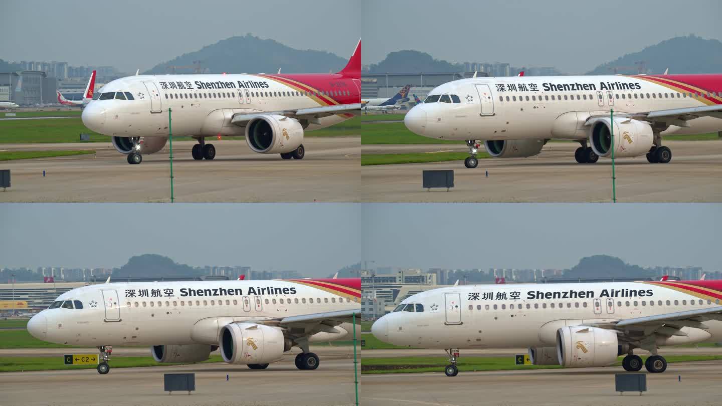 8K深圳宝安飞机场客机9