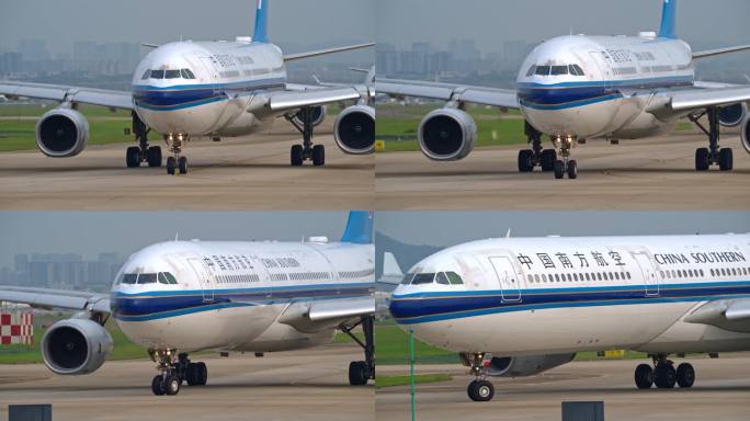 8K深圳宝安飞机场客机1
