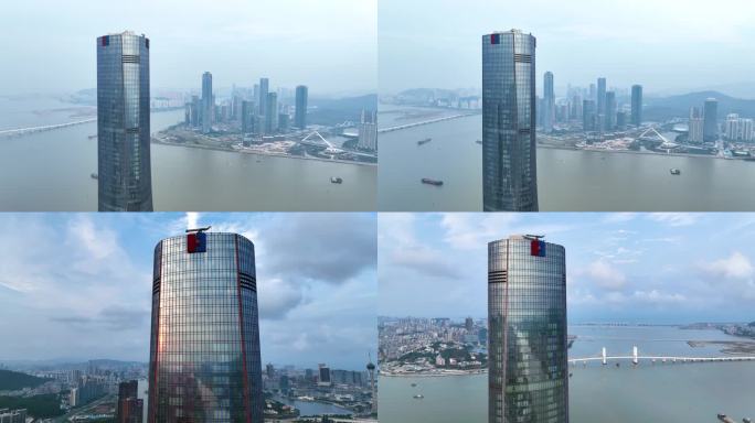 珠海中心大厦【4K航拍】宣传片