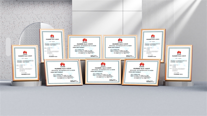 高端企业专利荣誉证书